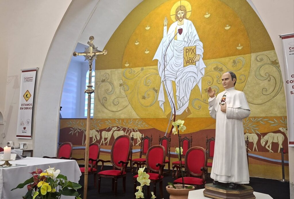 Foto do Santuário da Saúde e da paz, igreja do Beato Padre Eustáquio